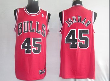 NBA Jersey Chicago Bulls 45# Jordan Red