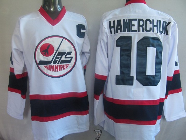 NHL New York Jets 10 HAWERCHUK WHITE NHL New York Jets 10 HAWERCHUK WHITE