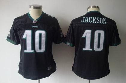 2011 women team jersey philadelphia eagles 10 desean jackson team color black