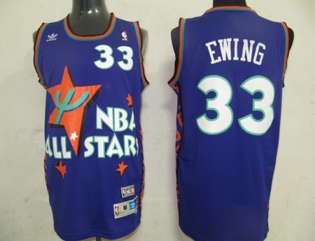 Chicago Bulls 33 Ewing blue Jerseys(2010 ALL STAR)