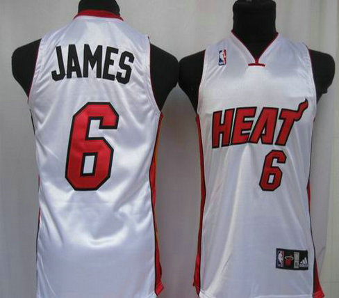 Basketball Kids jerseys Miami Heat 6 James white Basketball Kids jerseys Miami Heat 6 James white