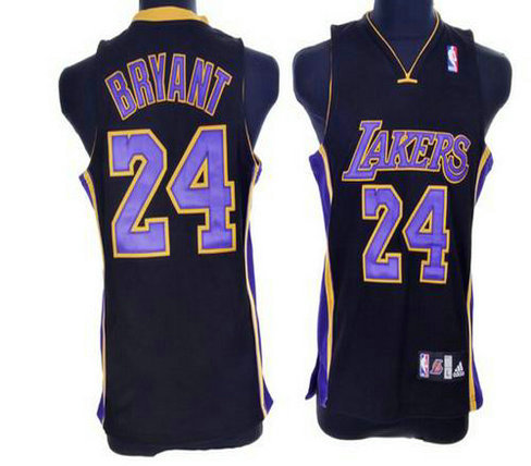 Basketball Kids jerseys Los Angeles Lakers 24 Bryant black