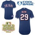 Texas Rangers 29 Adrian Beltre Blue 2011 World Series Fall Classic MLB Jerseys