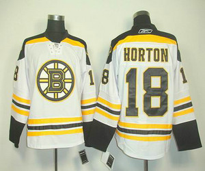nhl jerseys boston bruins #18 horton white