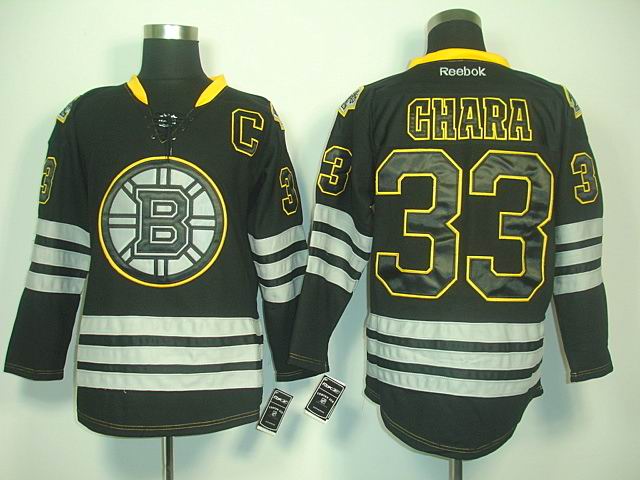 NHL Jerseys Boston Bruins 33# chara black