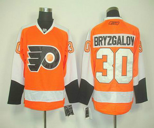 nhl jerseys philadelphia flyers #30 bryzgalov orange