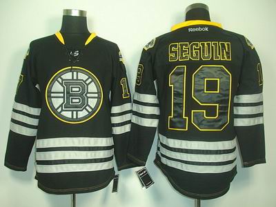 Boston Bruins 19 Seguin black ice Jerseys