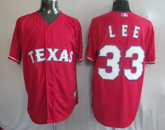 Jerseys Texans 33# Lee Red
