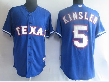 Jerseys Texas 5# Kinsler Blue