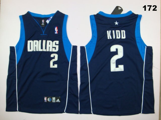 Dallas Mavericks Jason ２＃Kidd blue Jersey