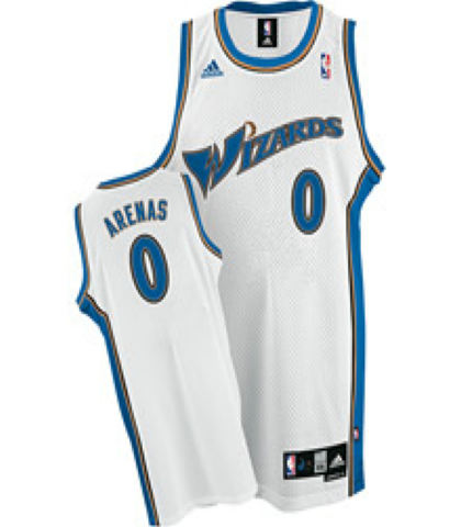 Washington Wizards 0 Gilbert Arenas Swingman Home Jersey