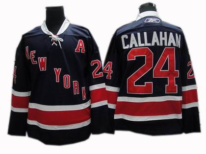 New York Rangers #85 Ryan Callahan 85TH jerseys DK blue