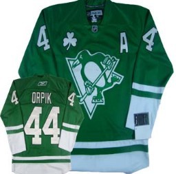 Pittsburgh Penguins 44 Orpik Green Jersey
