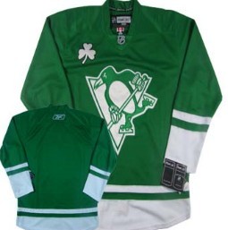Pittsburgh Penguins Blank Green Jersey 