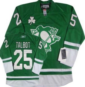 Pittsburgh Penguins 25 Talbot Green Jersey