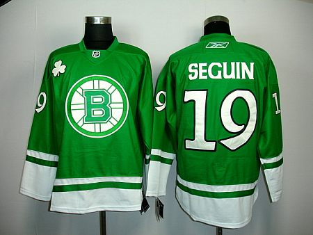 NHL Jerseys Boston Bruins #19 Seguin green