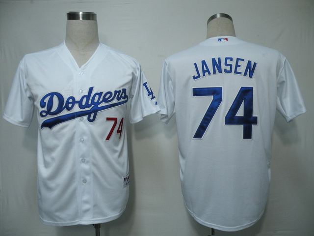 mlb Los Angeles Dodgers #74 Jansen White
