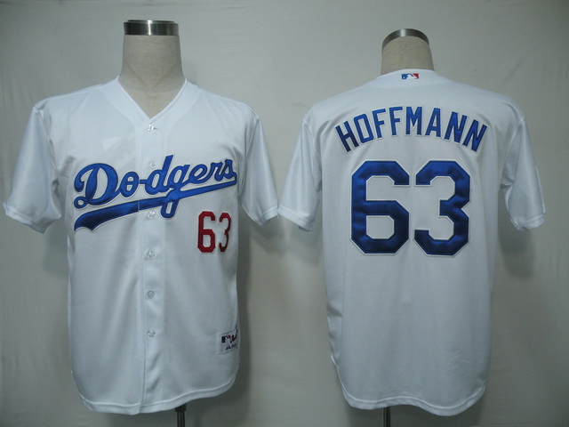 mlb Los Angeles Dodgers #63 Hoffmann White