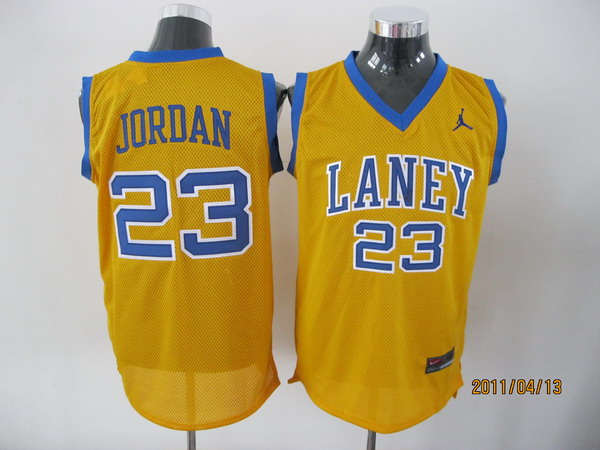 LANEY 23 Jordan YELLOW jersey