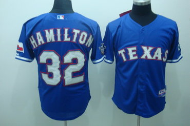 texas rangers 32# hamilton blue