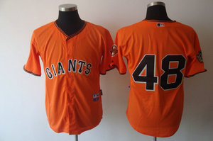 San Francisco Giants 48 SANDOVAL Jersey orange