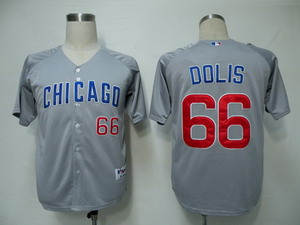 Chicago Cubs 66 Dolis Grey Jerseys