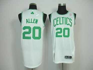 Boston Celtics 20 Ray Allen Revolution 30 WHITE Home Jersey