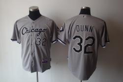 MLB Chicago white sox 32# Dunn Grey Jerseys