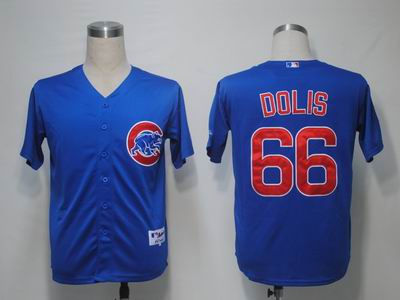 MLB Jerseys Chicago Cubs 66 Dolis Blue