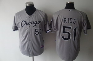 Chicago White Sox Jersey 51 RIOS Grey Jersey
