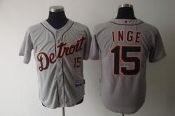 MLB Detroit Tigers #15 Inge Brown jerseys