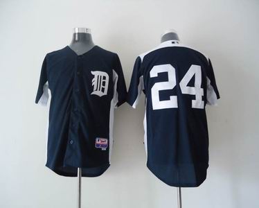 Detroit Tigers 24 Miguel Cabrera 2011 blue Jersey