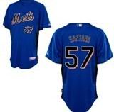 New York Mets 57 Santan 2011 blue jersey