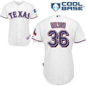 Texas Rangers 36 C J Red Cool Base 2011 Baseball Jersey White