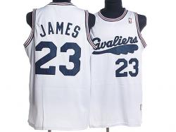 NBA Cleveland Cavaliers #23 James White Jerseys black name
