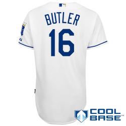 MLB Kansas City Royals #16 Jackson white cool base jerseys