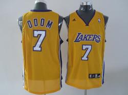 NBA L.A Lakers #7 Odom Yellow Jerseys swingman NBA L.A Lakers #7 Odom Yellow Jerseys swingman
