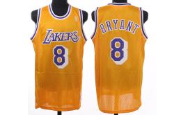 NBA L.A Lakers #8 Bryant Yellow Jerseys swingman NBA L.A Lakers #8 Bryant Yellow Jerseys swingman
