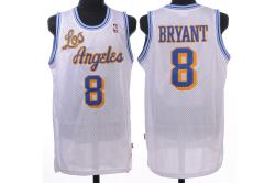 NBA L.A Lakers #8 Bryant White Jerseys swingman NBA L.A Lakers #8 Bryant White Jerseys swingman