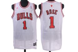 NBA Chicago Bulls #1 Rose White Jerseys swingman NBA Chicago Bulls #1 Rose White Jerseys swingman