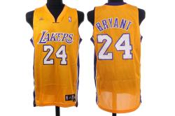 NBA L.A Lakers #24 Bryant Yellow Jerseys swingman NBA L.A Lakers #24 Bryant Yellow Jerseys swingman