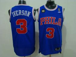 NBA Denver Nuggets #3 Iverson Purple Jerseys swingman NBA Denver Nuggets #3 Iverson Purple Jerseys swingman