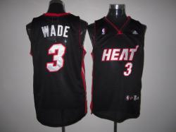 NBA Minmi Heat #3 Dwyane WADE Black Jerseys swingman NBA Minmi Heat #3 Dwyane WADE Black Jerseys swingman