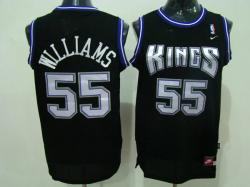 NBA Sacramento Kings #55 Willams Black jerseys swingman NBA Sacramento Kings #55 Willams Black jerseys swingman