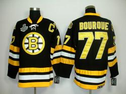 NHL Hockey Boston Bruins #77 Bourque Stanley Cup Finals Yellow jerseys