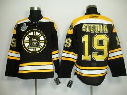 NHL Hockey Boston Bruins #19 Seguin Stanley Cup Finals black jerseys
