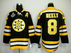 NHL Hockey Boston Bruins #8 Neely Stanley Cup Finals Yellow jerseys