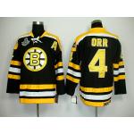 nhl boston bruins #4 orr black[2011 stanley cup]