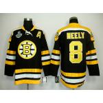 nhl boston bruins #8 neely black[2011 stanley cup]