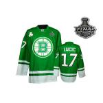 nhl boston bruins #17 lucic green[2011 stanley cup]